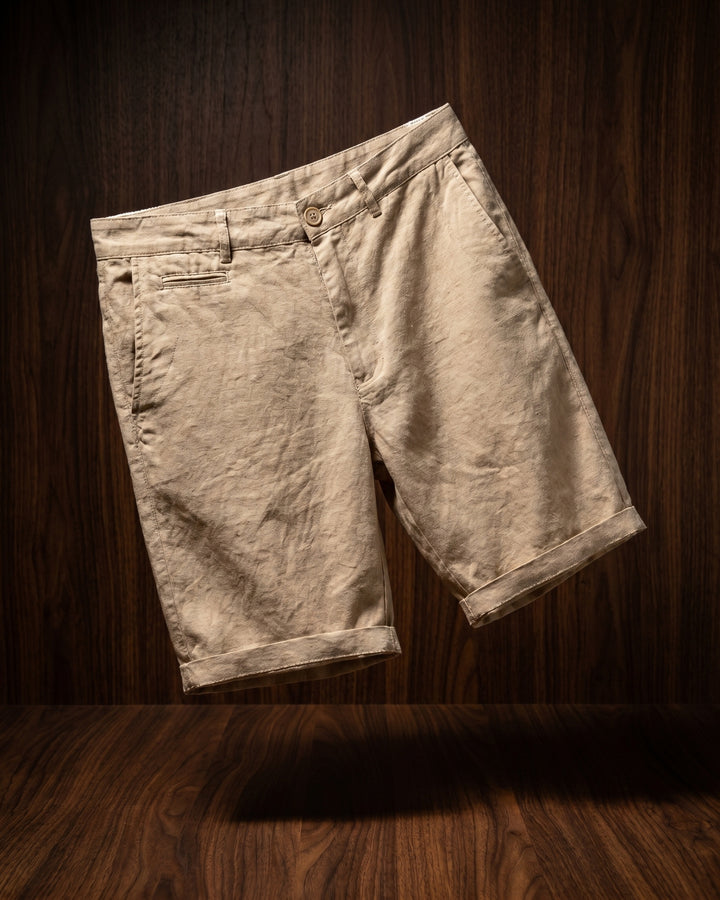 Julian Linen-Blend Shorts