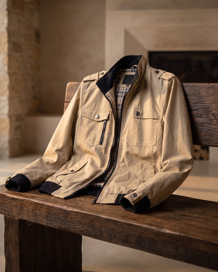Nicola Cotton Bomber Jacket