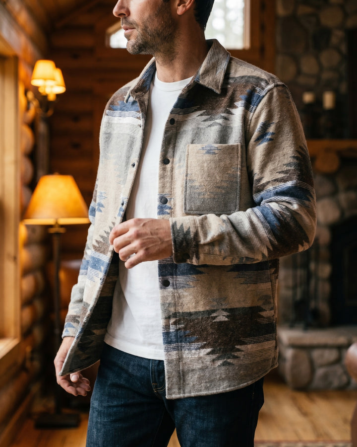 Rinaldo Woven Shirt Jacket