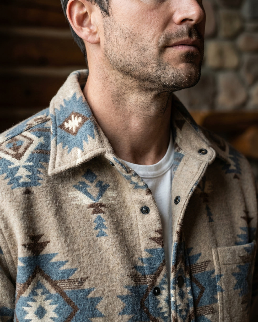 Rinaldo Woven Shirt Jacket