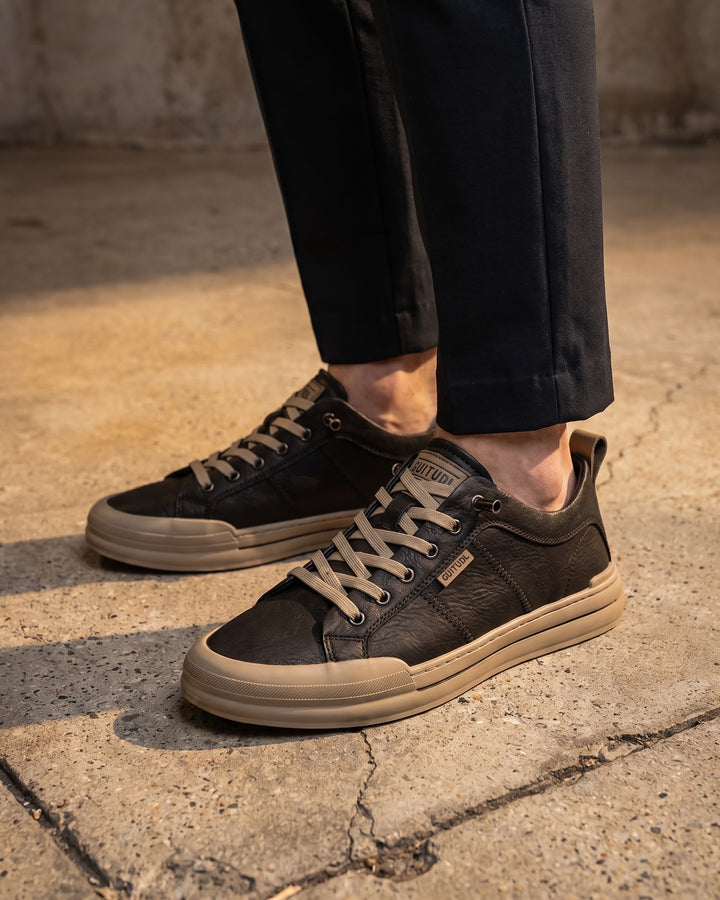 Pasquale Leather Low-Top Sneaker
