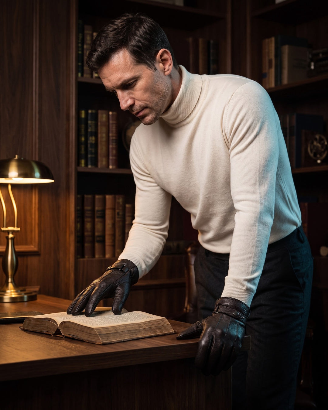 Amadeo Leather Gloves