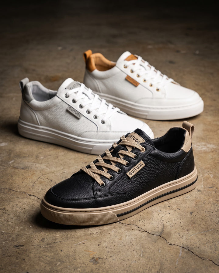Pasquale Leather Low-Top Sneaker