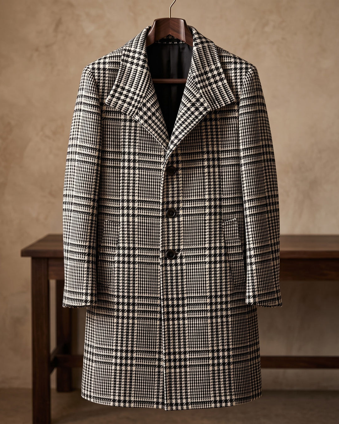 Gennaro Glen Plaid Overcoat