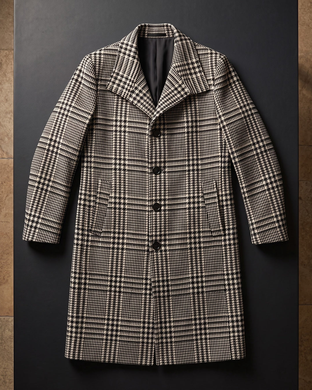 Gennaro Glen Plaid Overcoat