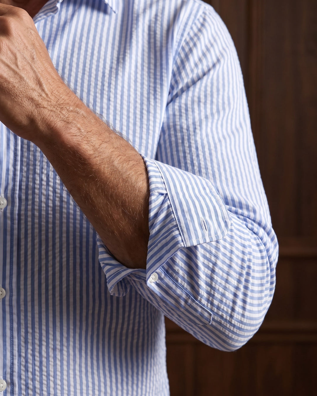 Pio Seersucker Dress Shirt