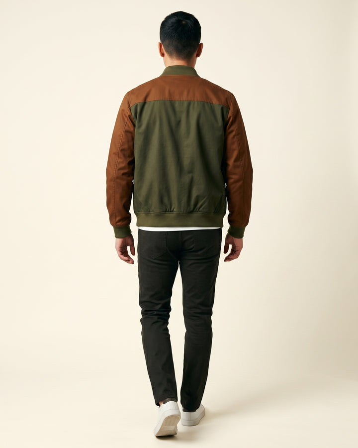 Nicola Cotton Bomber Jacket