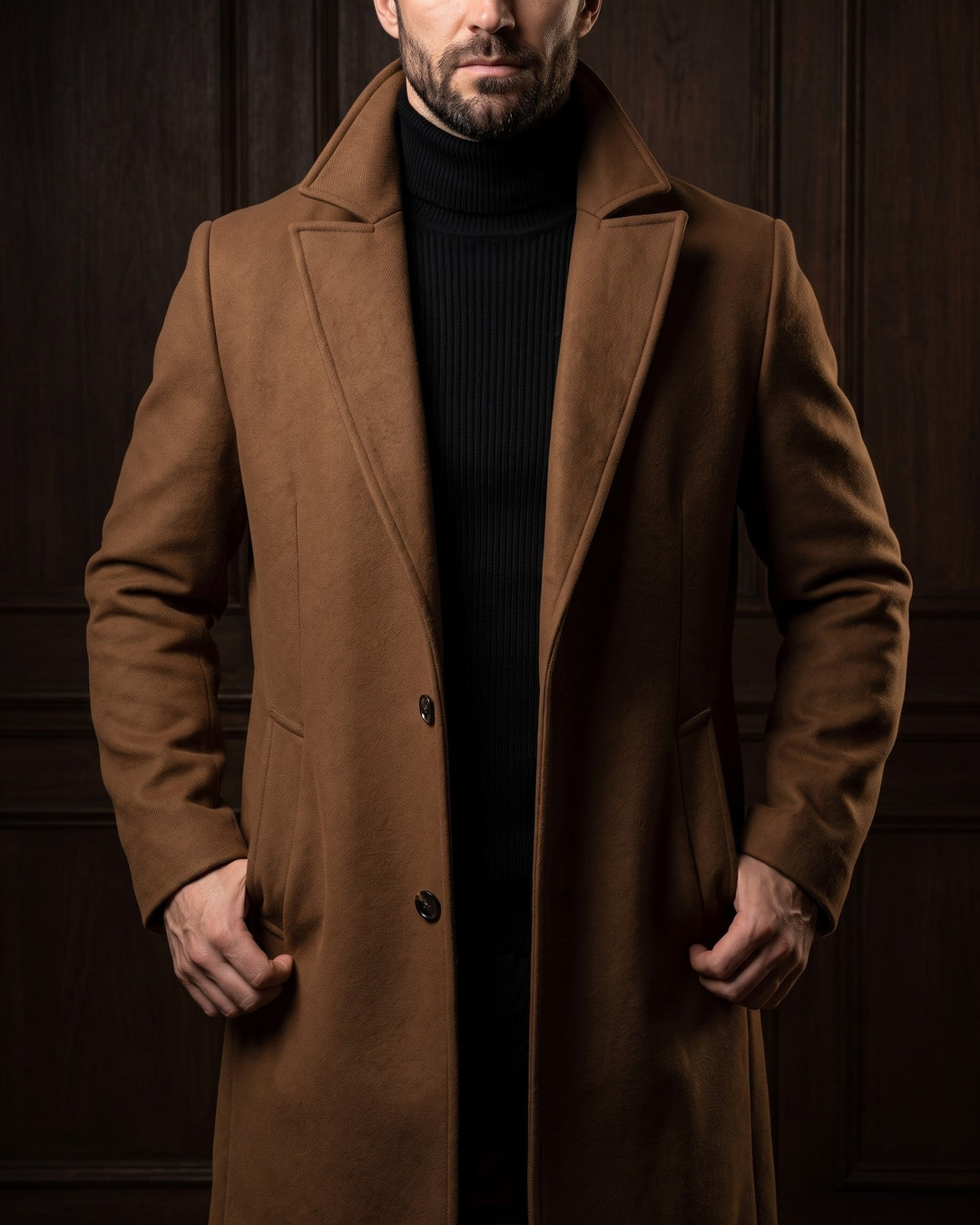 Ettore Wool-Blend Overcoat
