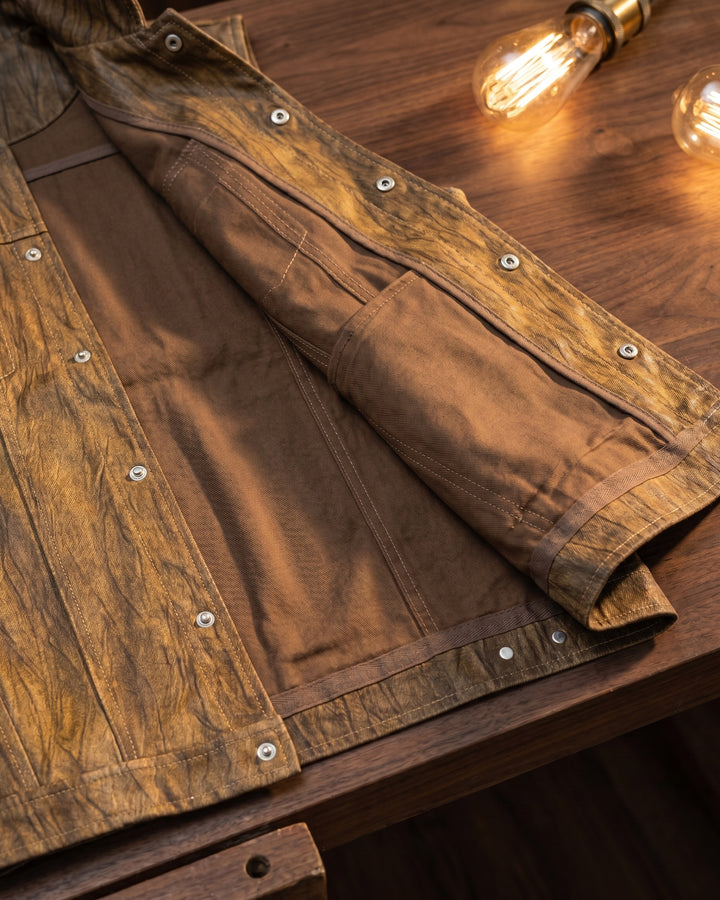 Antonio Faux Leather Vest Jacket