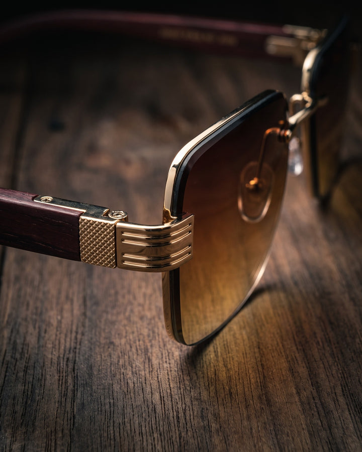 Tadeo Rimless Sunglasses