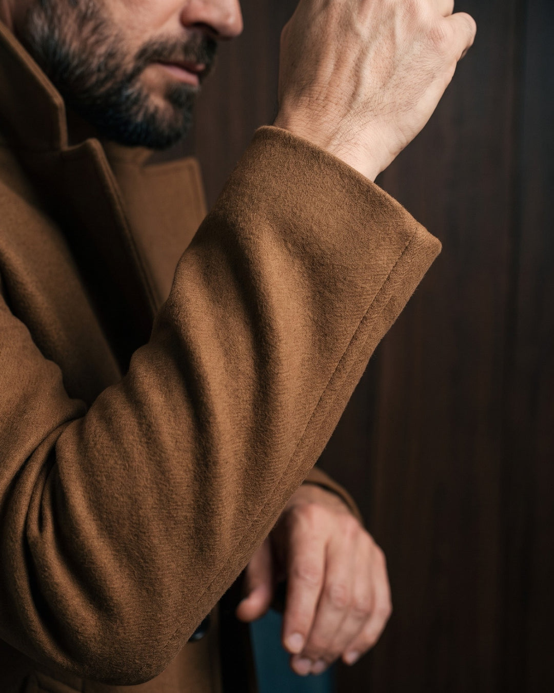 Ettore Wool-Blend Overcoat