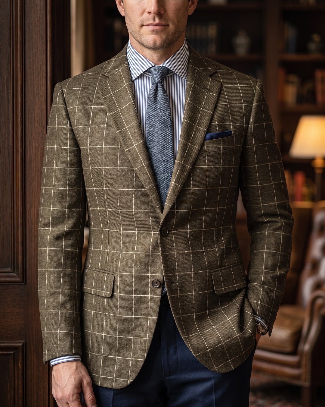 Rocco Windowpane Blazer
