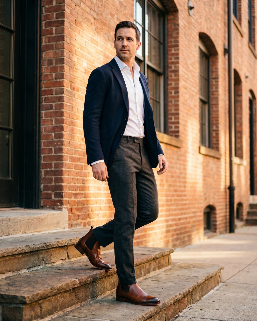 Hector Leather Chelsea Boot