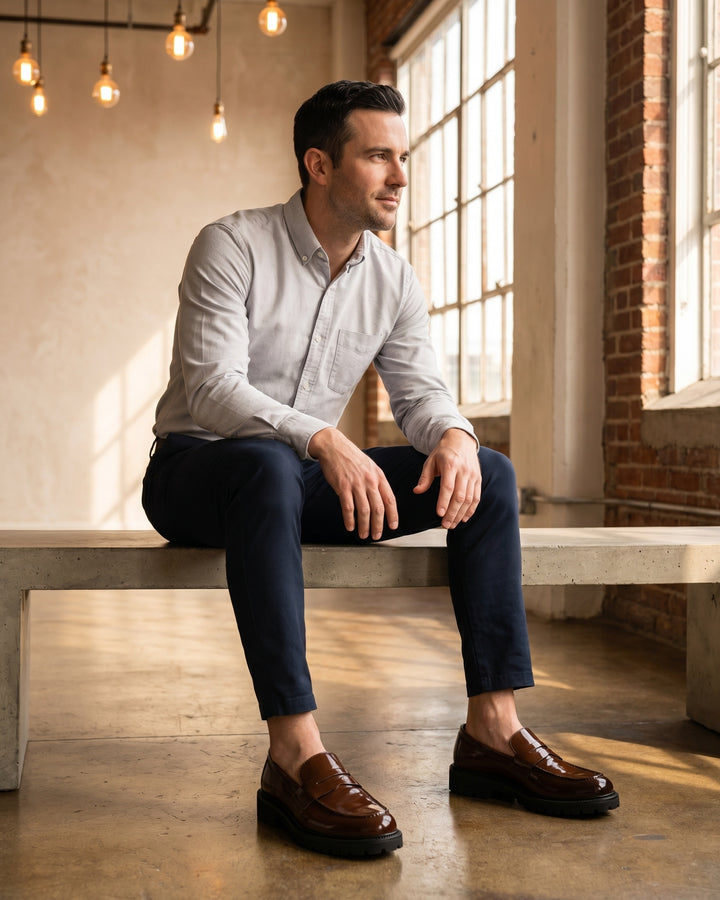 Filippo Penny Strap Loafer