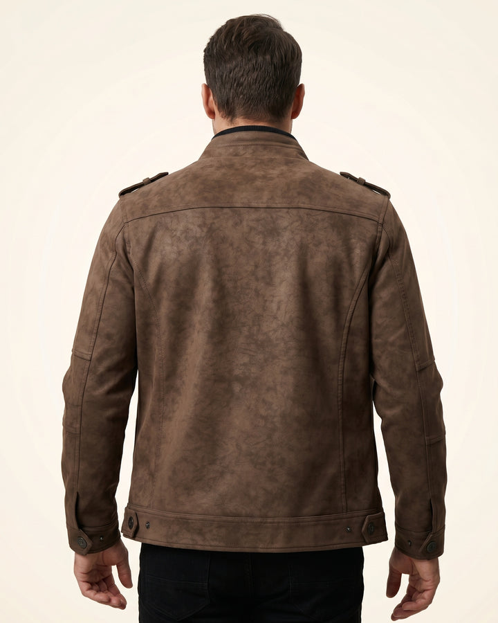 Valentino Leather Moto Jacket