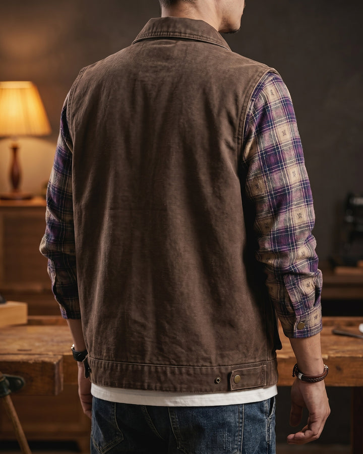 Edoardo Cotton Cargo Vest
