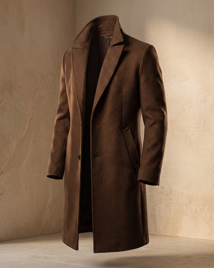 Ettore Wool-Blend Overcoat