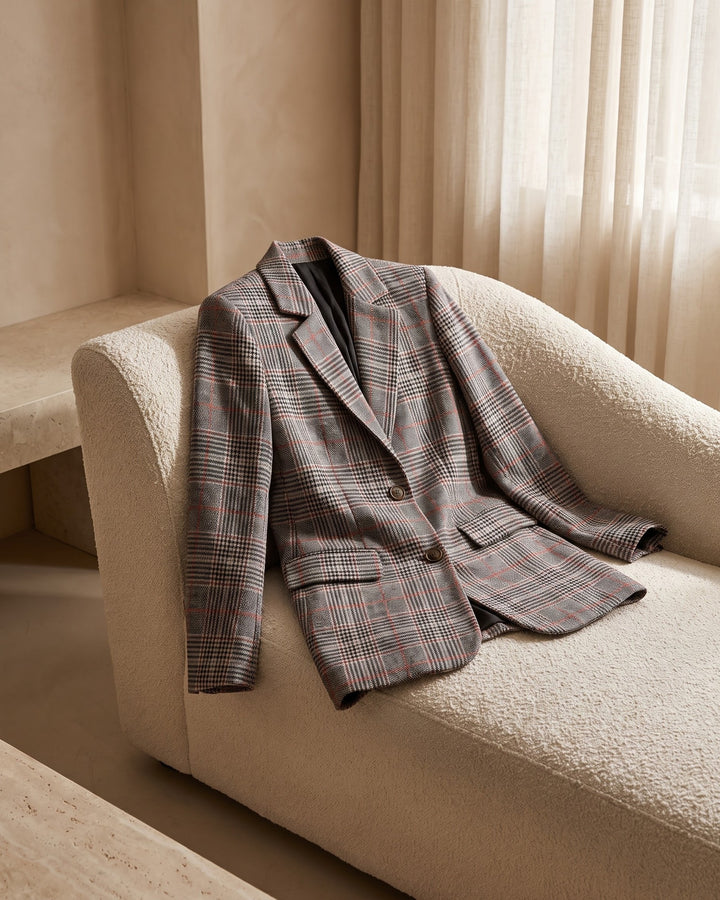Zaira Glen Plaid Blazer
