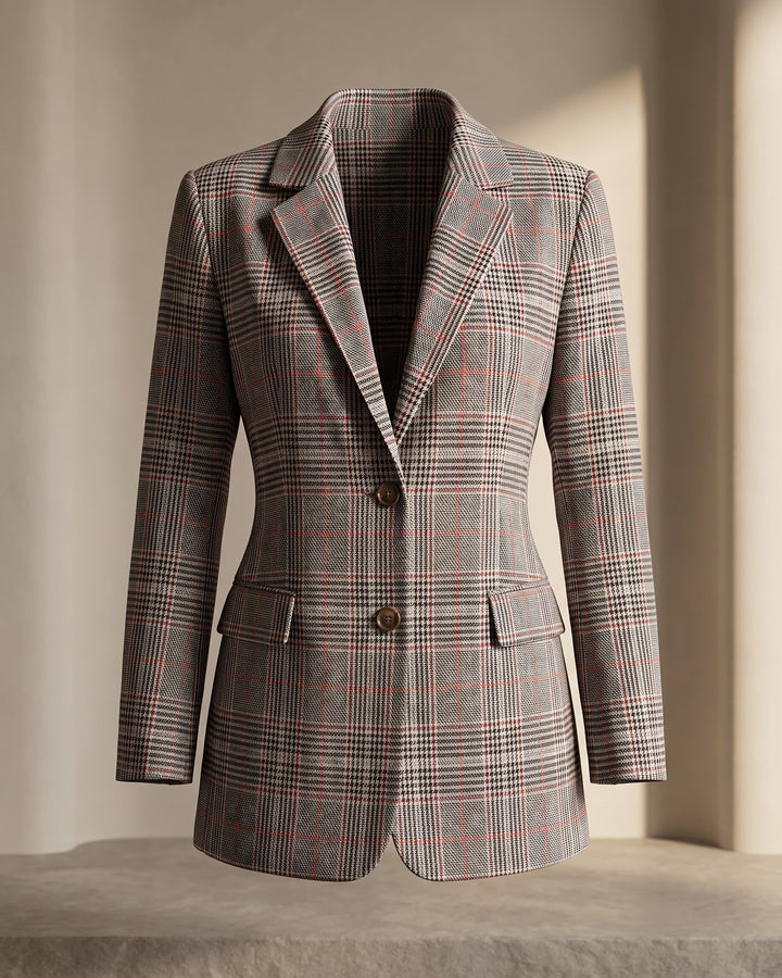 Zaira Glen Plaid Blazer