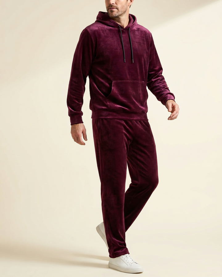 Renzo Velvet Tracksuit Set