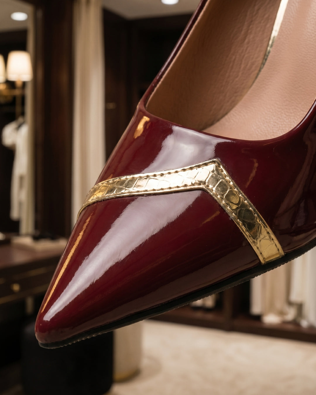 Zaira Block Heel Pump