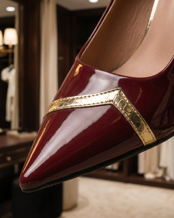 Zaira Block Heel Pump