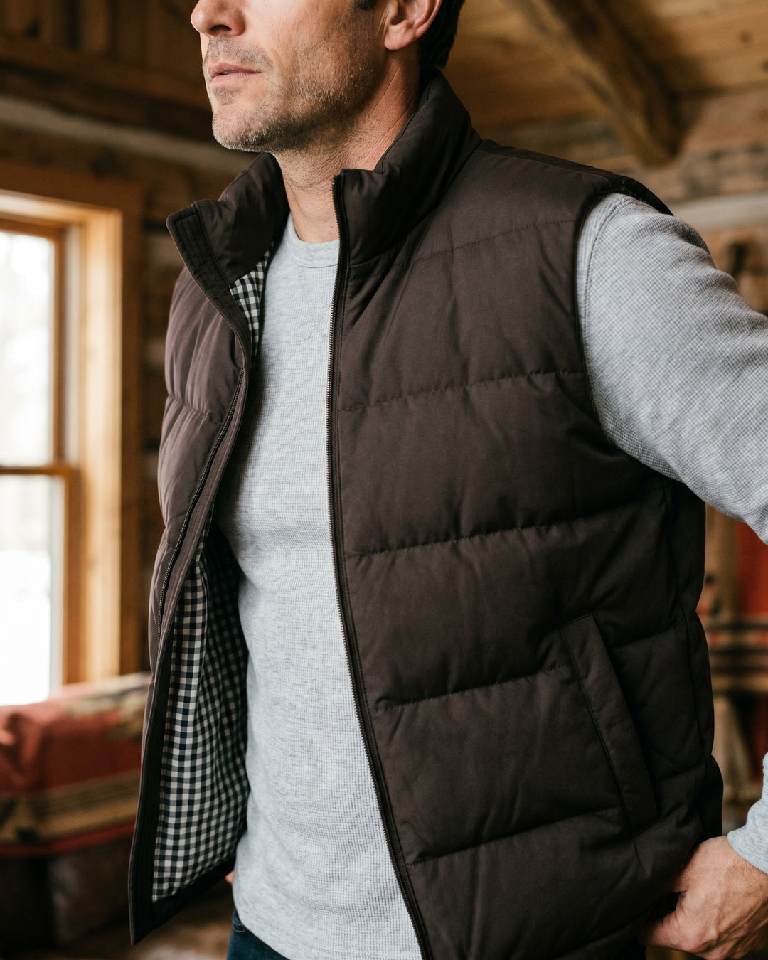 Dario Quilted Puffer Vest