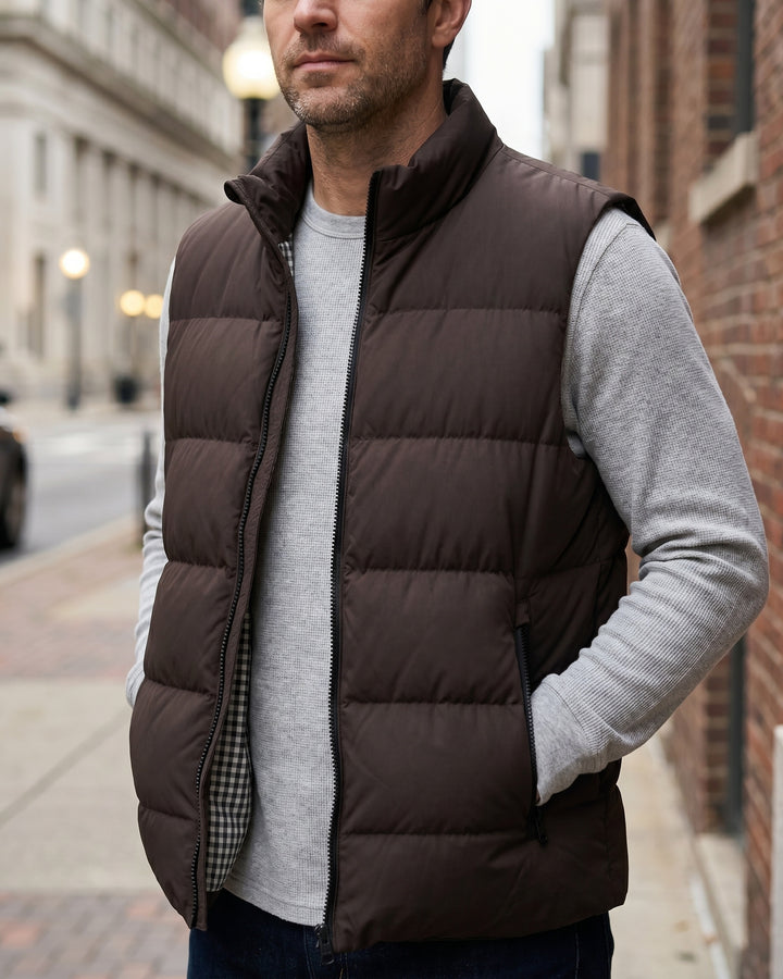 Dario Quilted Puffer Vest