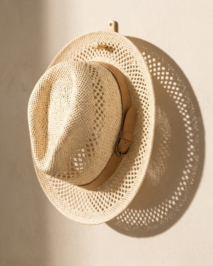 Walter Open-Weave Fedora Hat