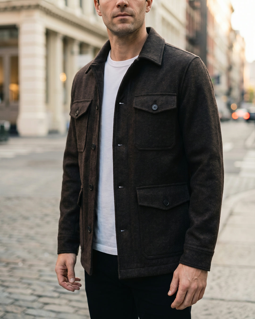 Feliciano Cotton Blend Field Jacket