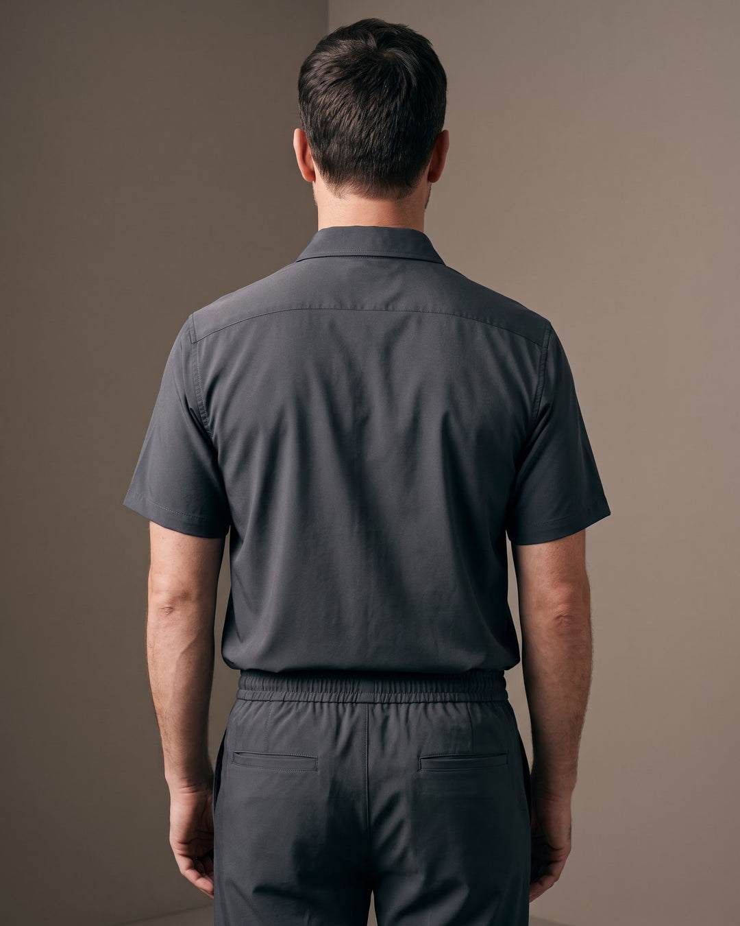 Domenico Short-Sleeve Shirt and Trouser Set