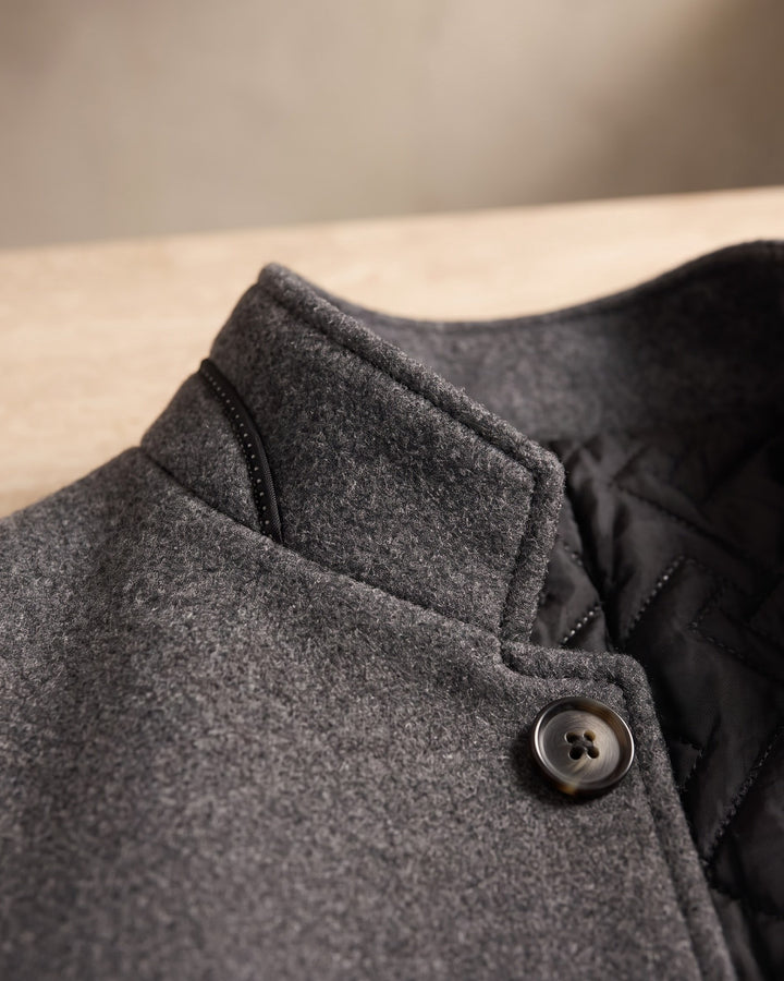 Ettore Wool Blend Coat