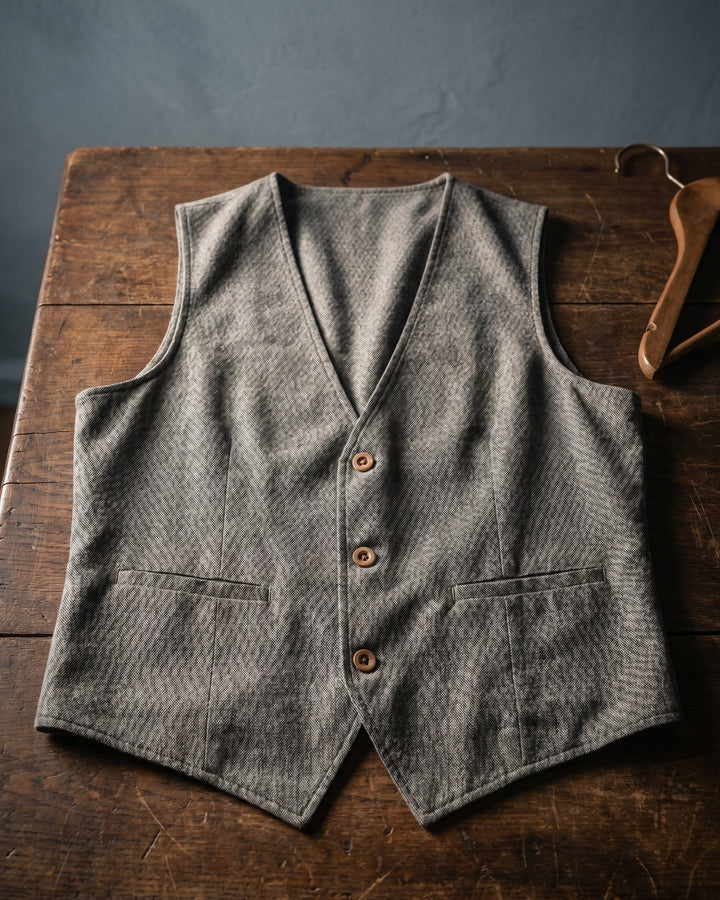 Tomas Linen Blend Vest