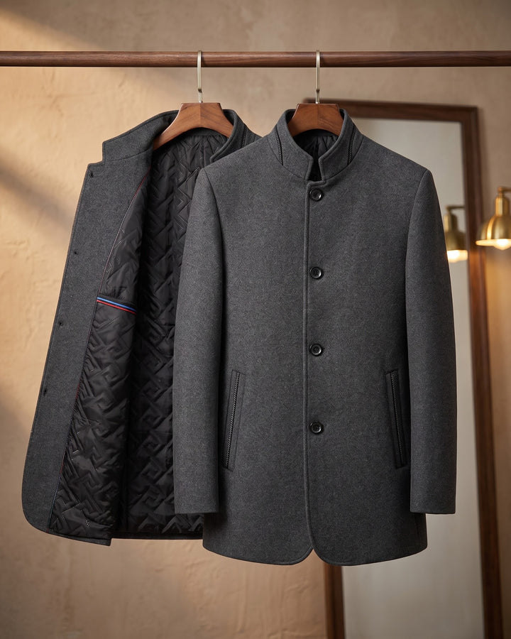 Ettore Wool Blend Coat