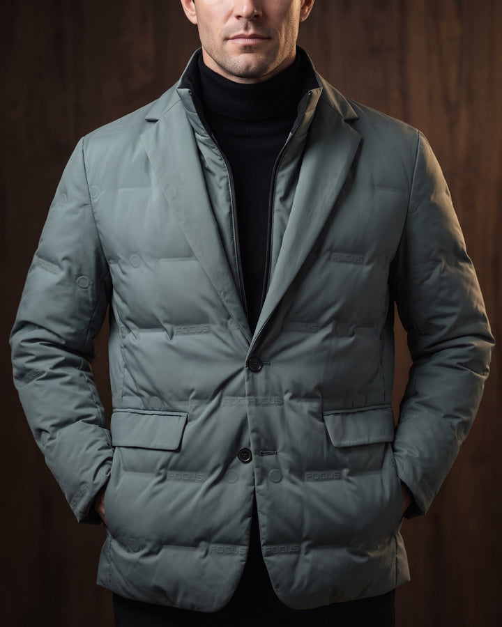 Ivo Down Quilted Blazer-Jacket