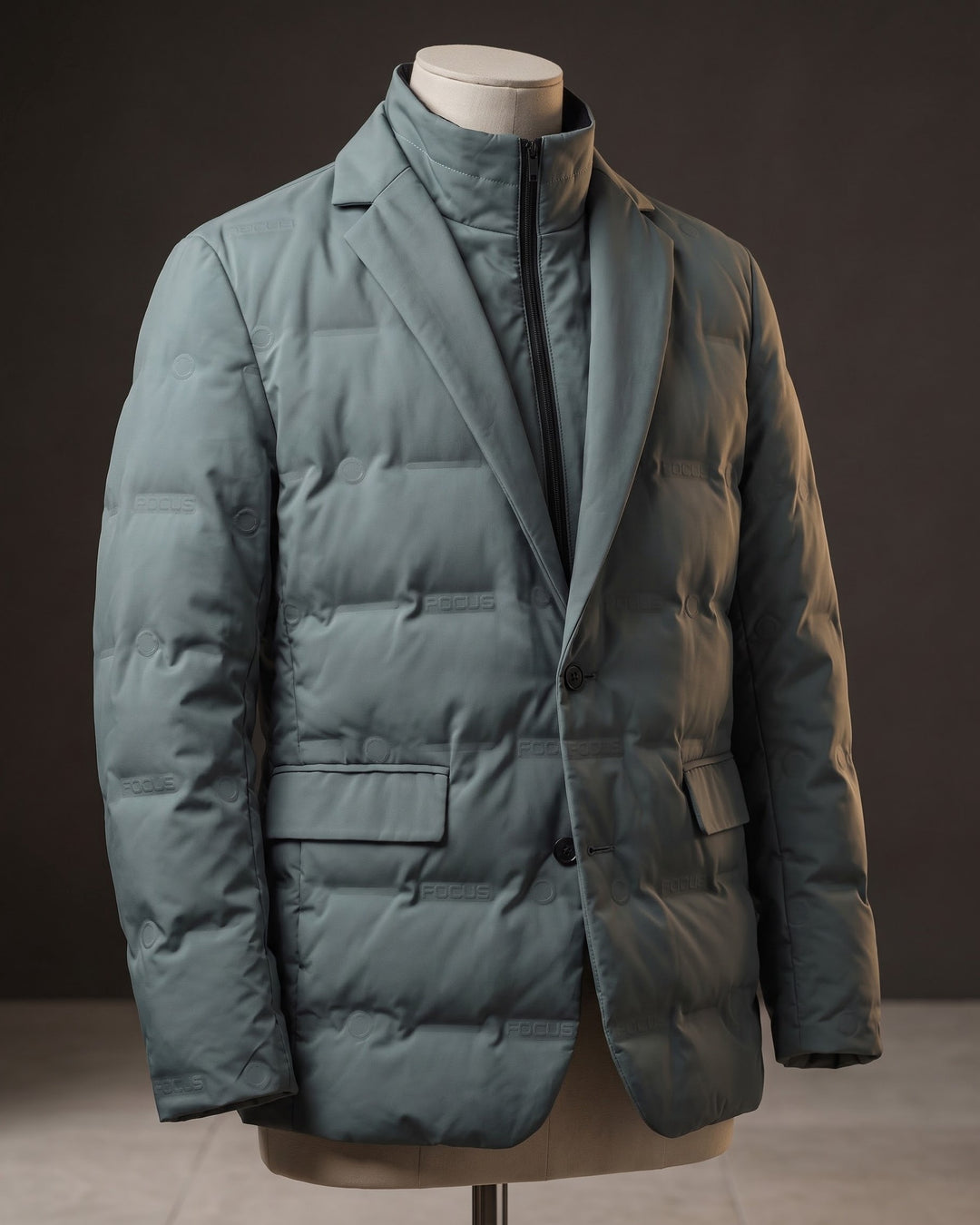 Ivo Down Quilted Blazer-Jacket