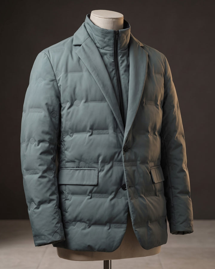 Ivo Down Quilted Blazer-Jacket