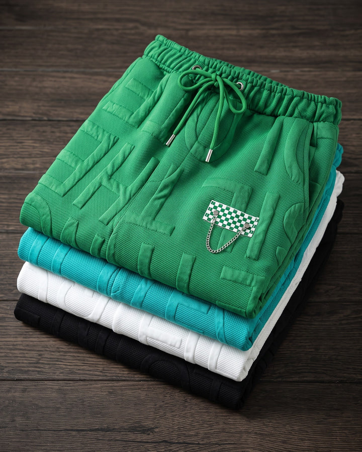 Domenico Embossed Shorts