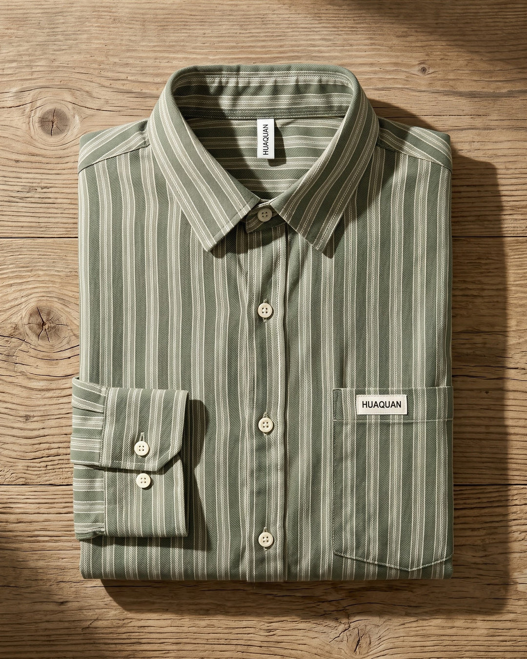 Andrea Cotton Striped Shirt