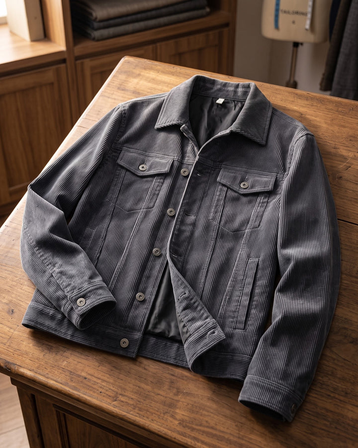 Piero Corduroy Cotton Jacket
