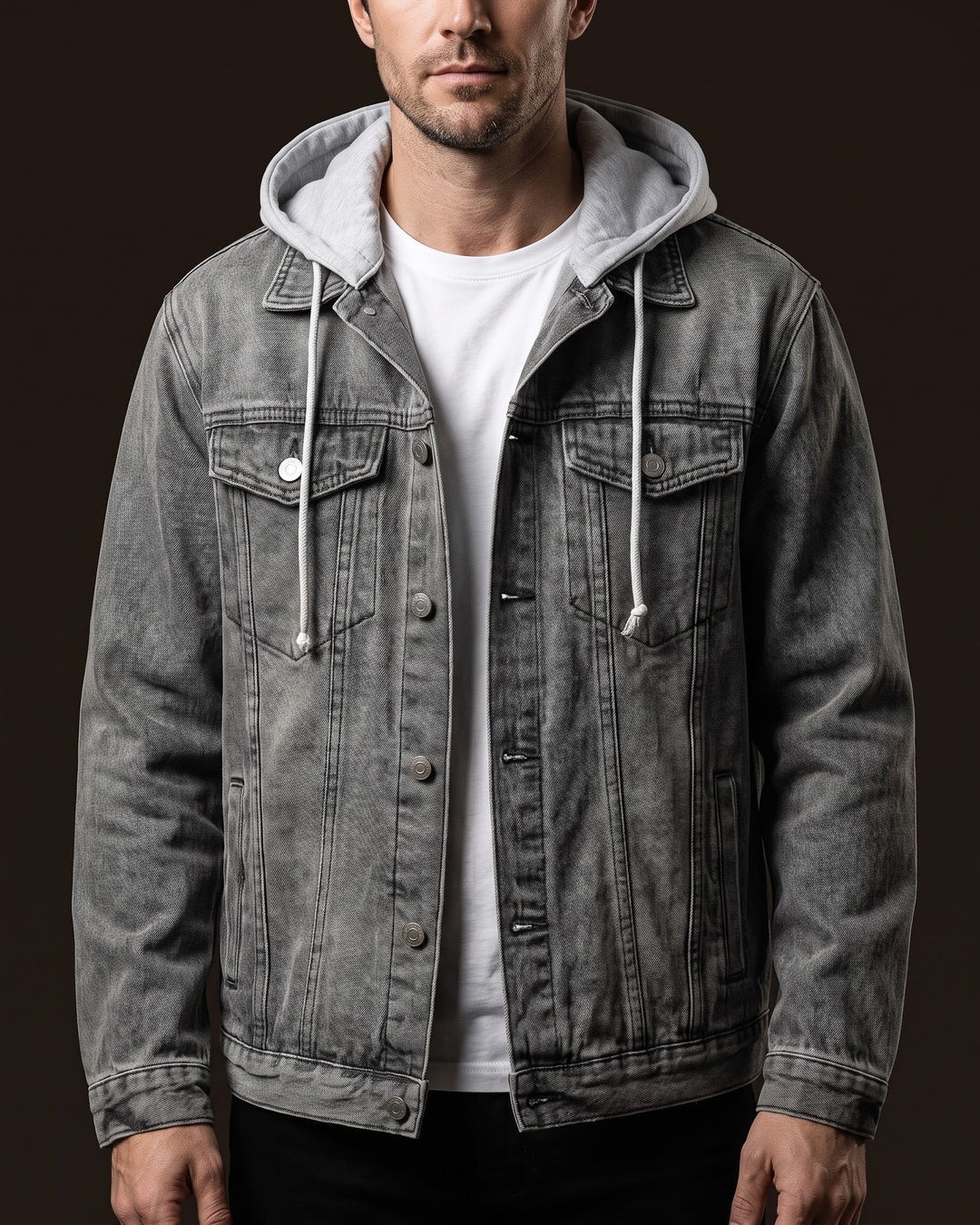 Ciro Denim Hooded Jacket
