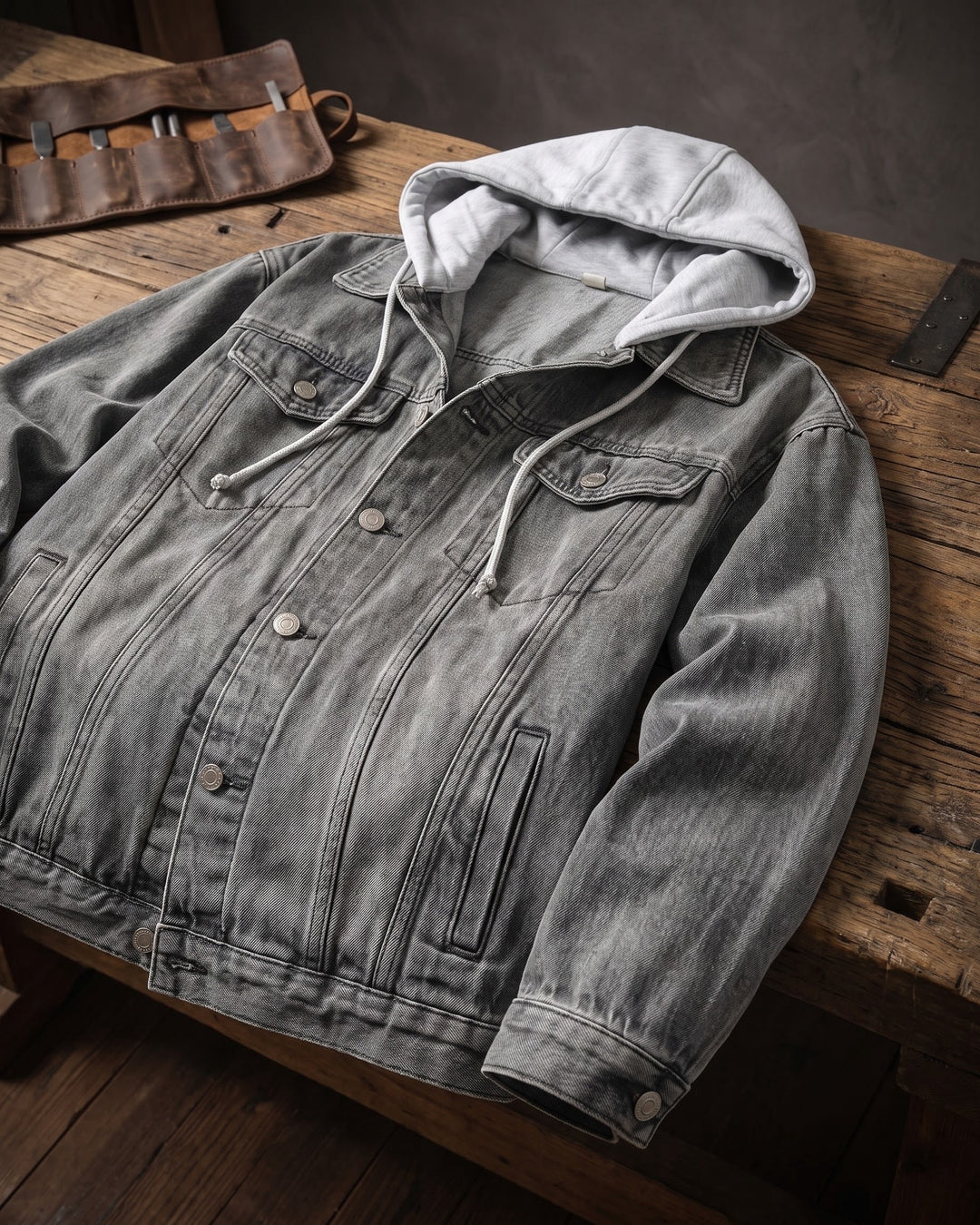 Ciro Denim Hooded Jacket