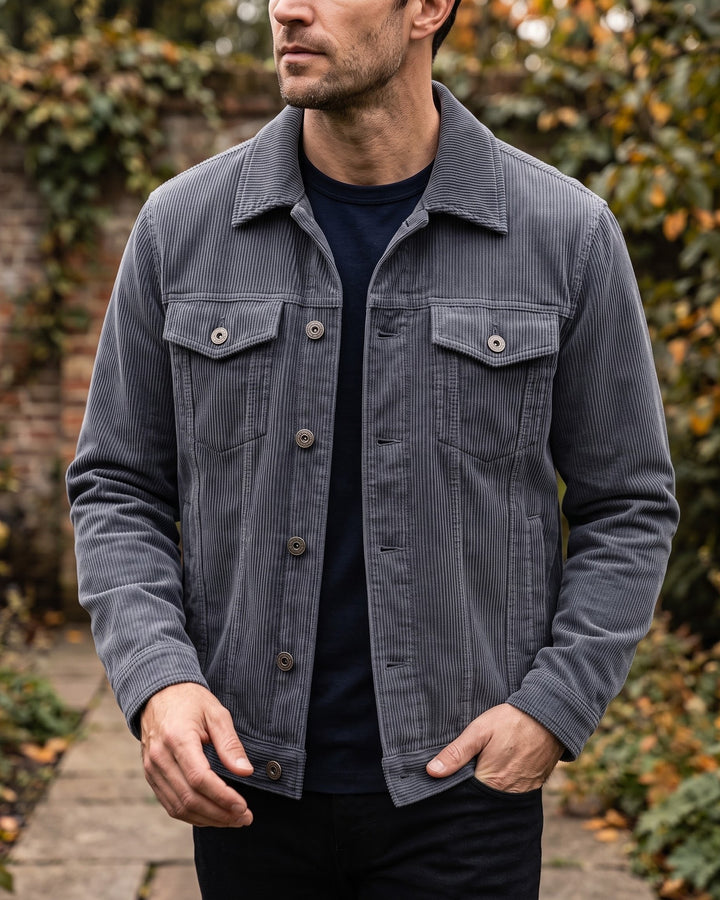 Piero Corduroy Cotton Jacket