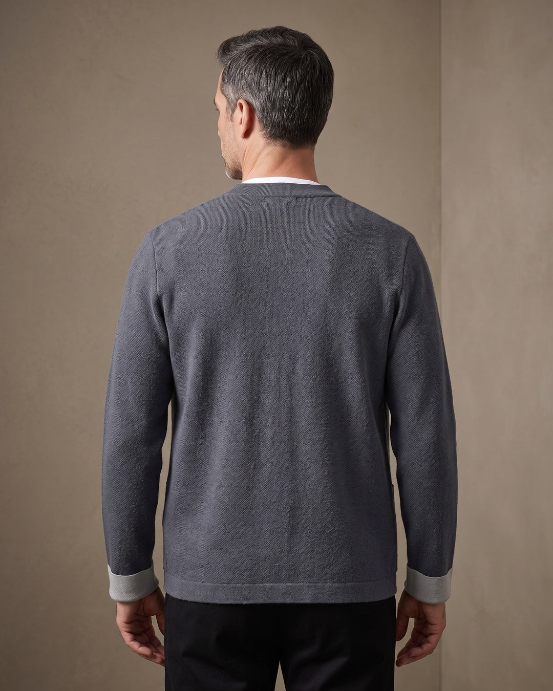 Xavier Cashmere Mandarin Jacket