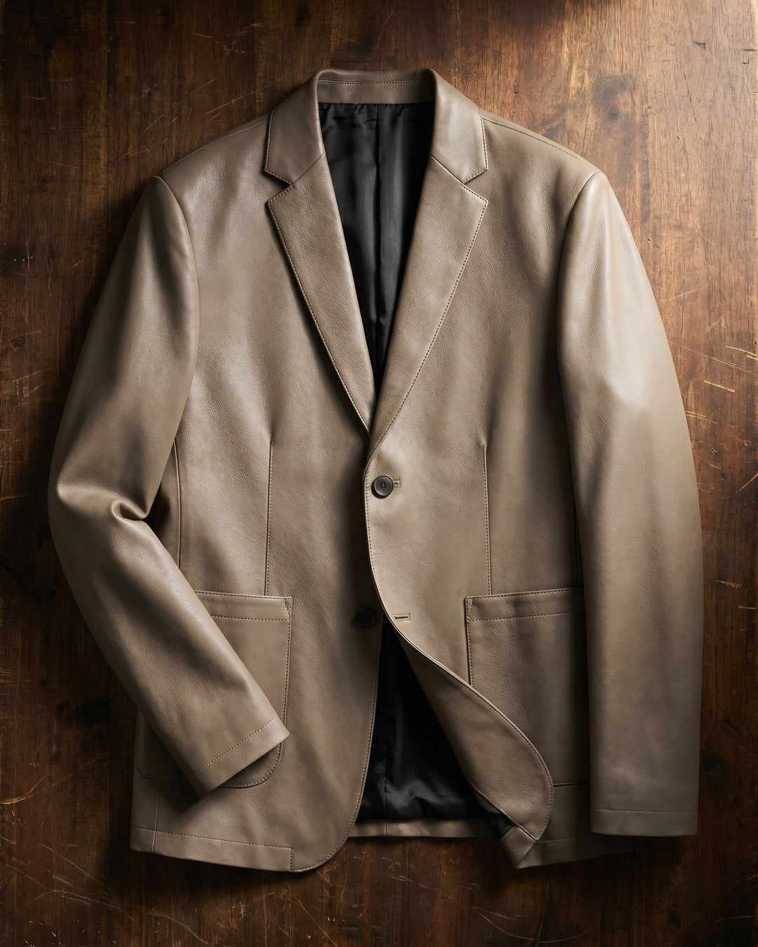 Bruno Leather Blazer
