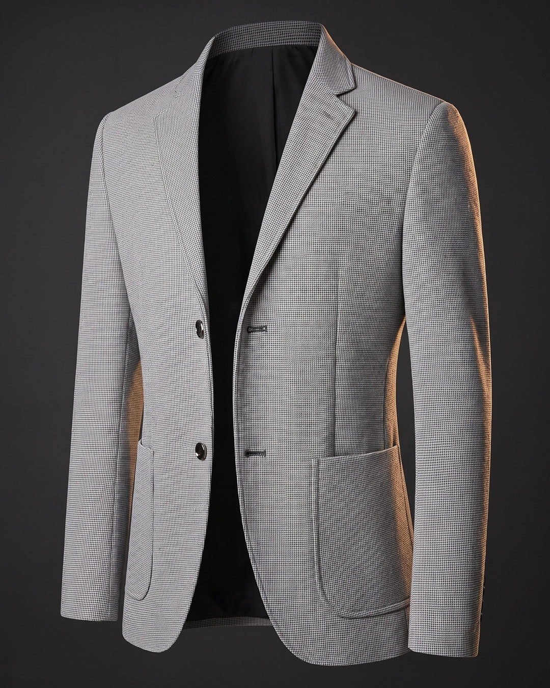Ricardo Micro-Houndstooth Blazer