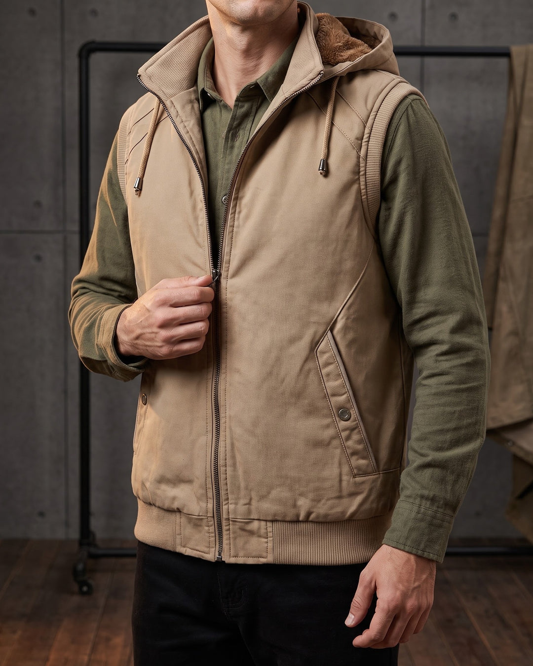 Simone Hooded Vest