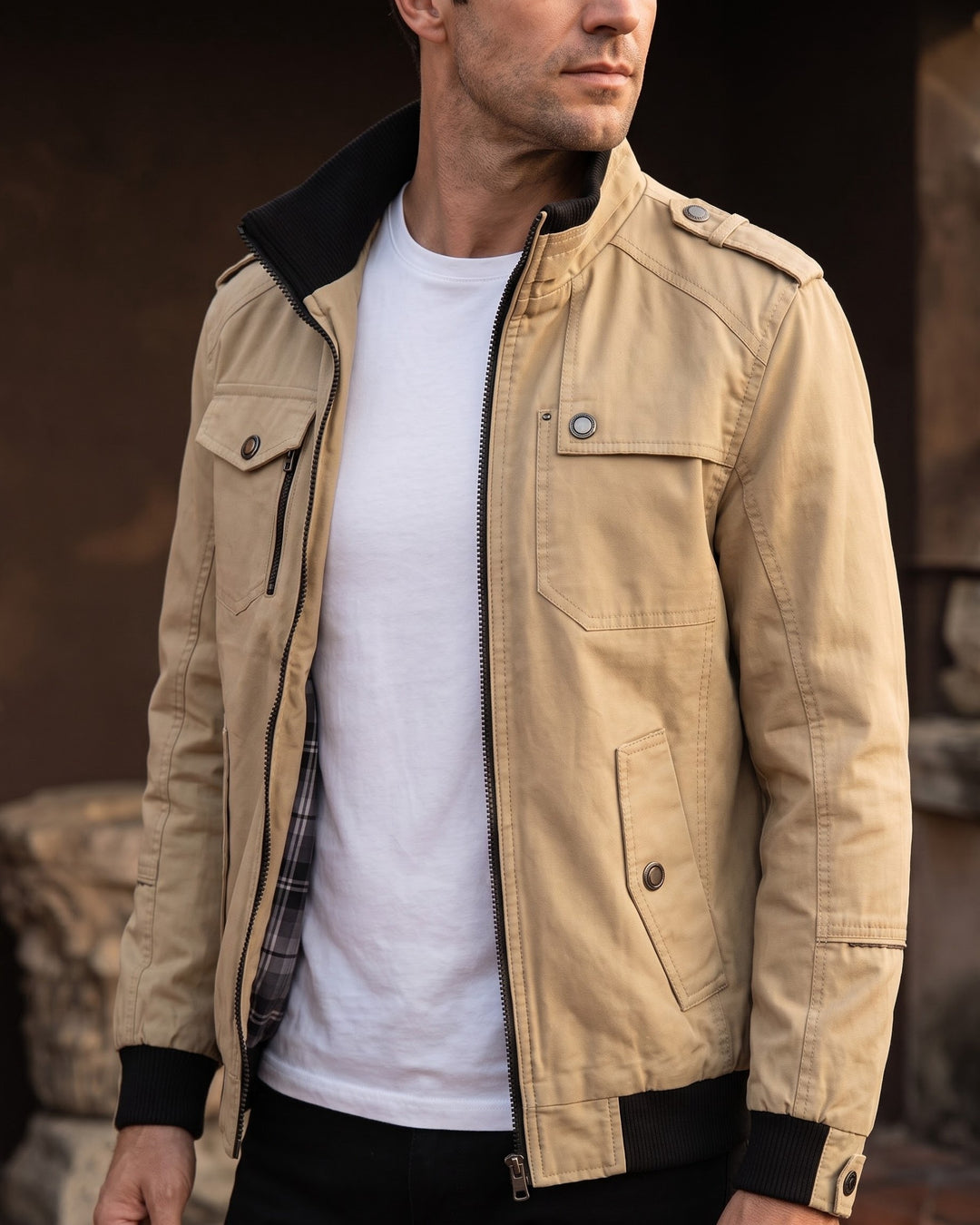 Joao Cotton Bomber Jacket