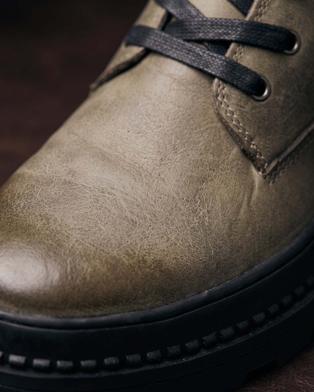 Mauro Leather Combat Boot