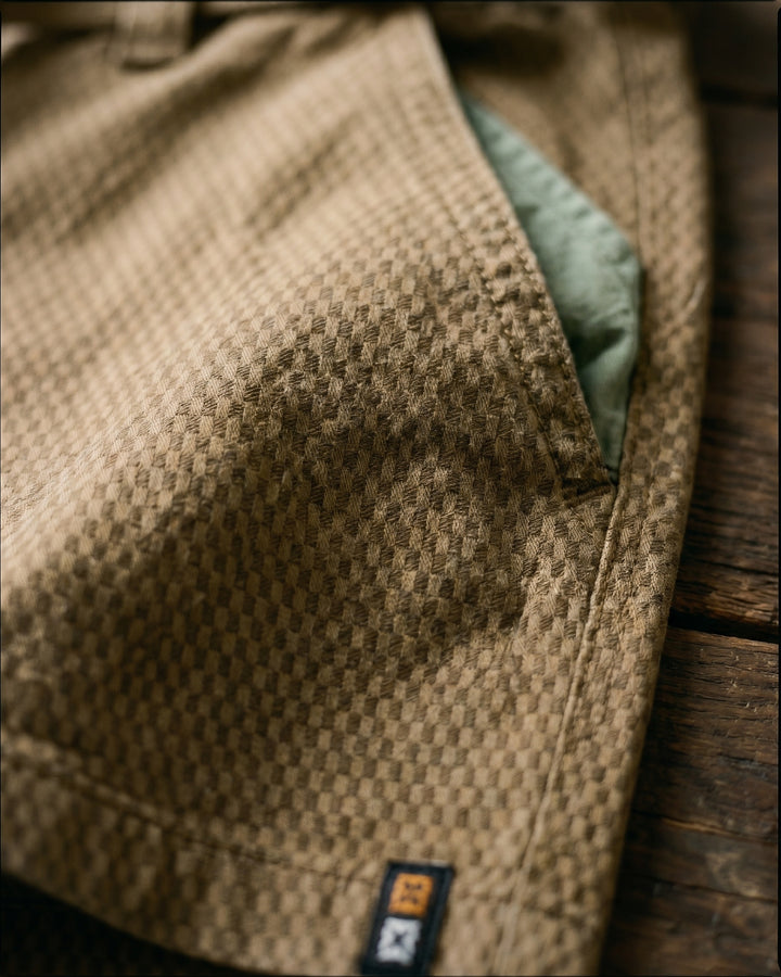 Ruben Cotton Check Shorts